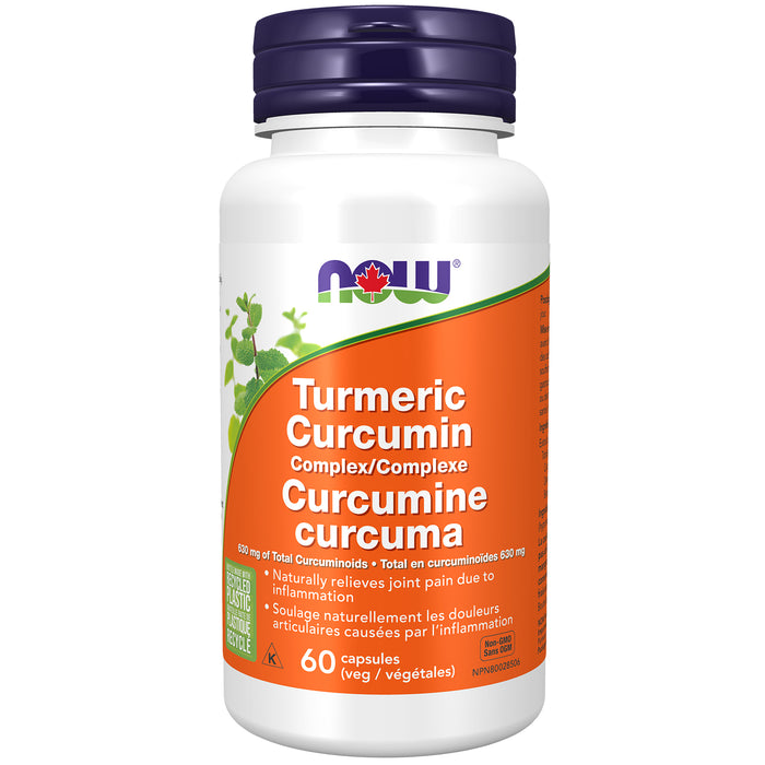 NOW Curcumin Complex 60 Veggie Caps