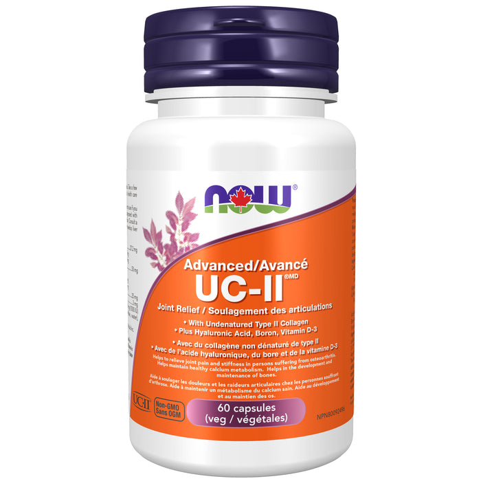 NOW UC-ll Advanced Joint Relief 60 Veggie Caps