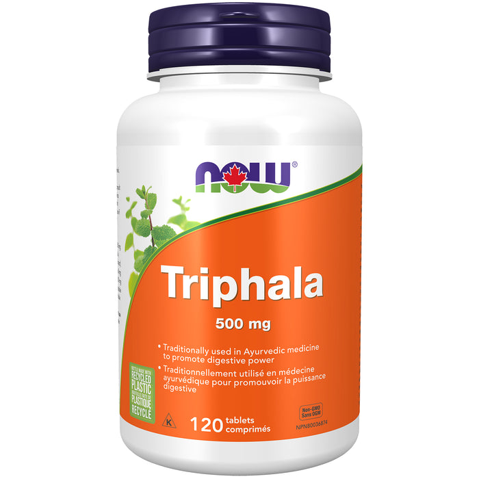 NOW Triphala 500mg 120 Tablets