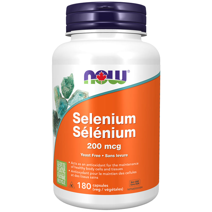 Now Selenium 200mcg 180 Veggie Caps