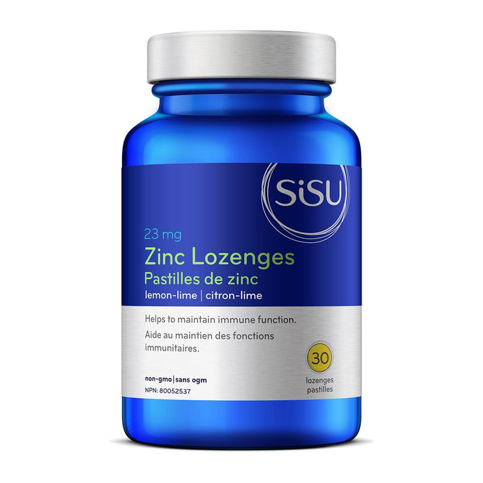 Sisu Zinc 23 mg 30 Lozenges