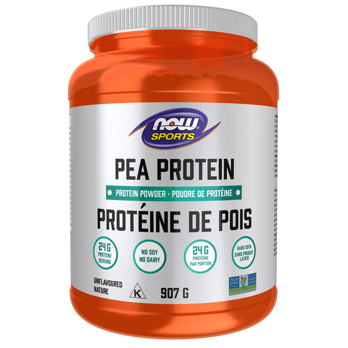 NOW Pea Protein Unflavoured 907g