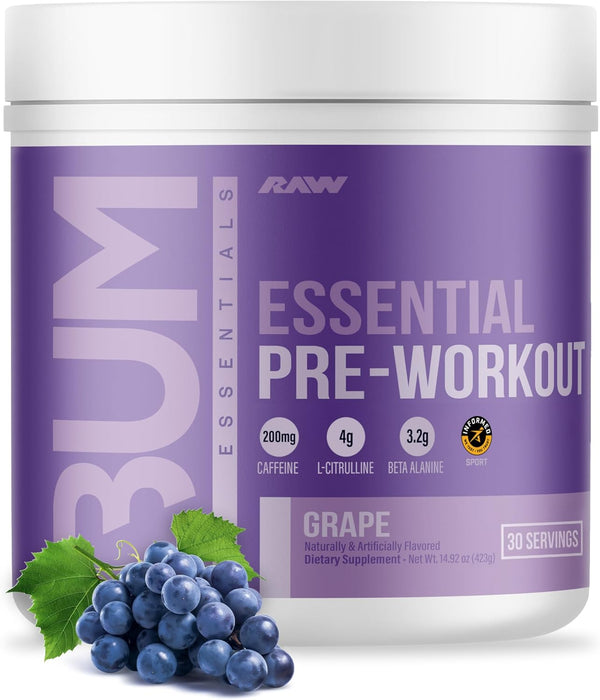 Raw Essential Pre-Workout