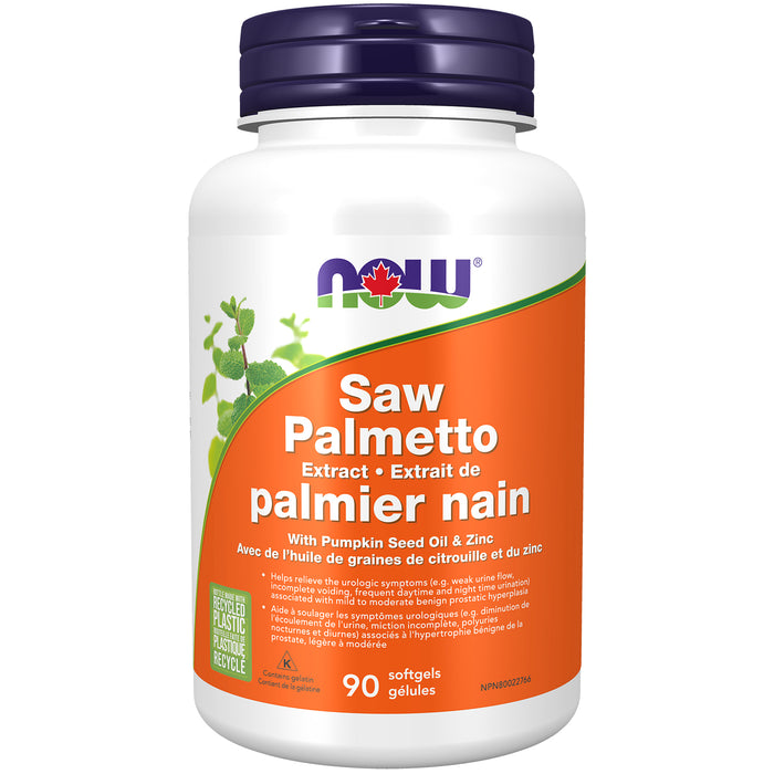 Now Saw Palmetto 80mg 90 Softgels