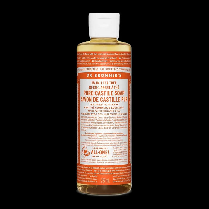 Dr. Bronner's 18-In-1 Pure-Castile Soap Tea Tree 237mL