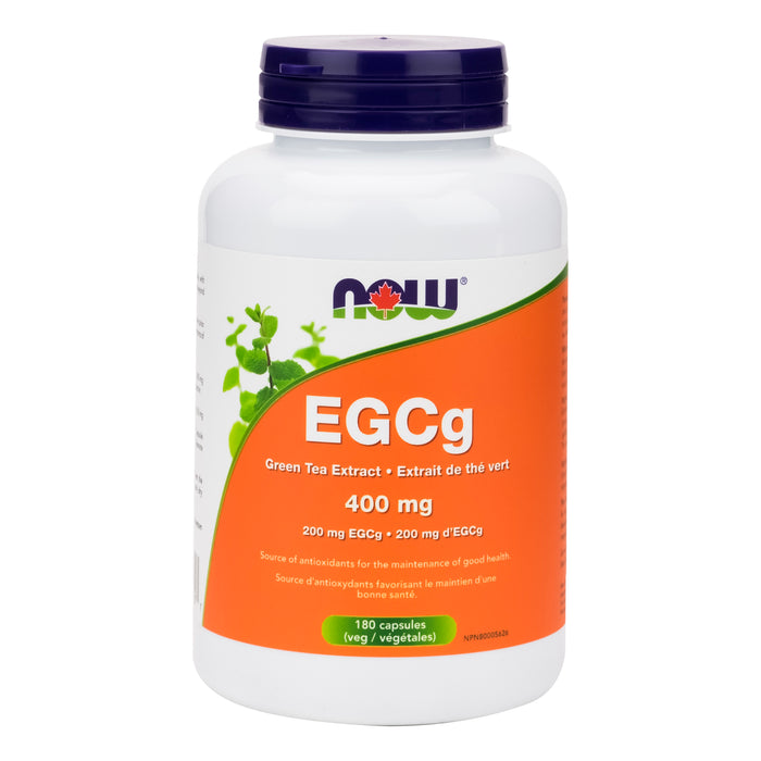 NOW EGCg Green Tea Extract 400mg 180 Veggie Caps