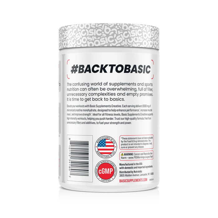 Basic Supplements Creatine 1000g