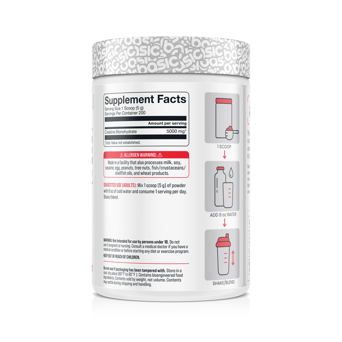 Basic Supplements Creatine 1000g