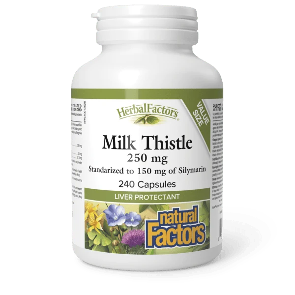 Natural Factors Milk Thistle Silymarin 250mg/150mg