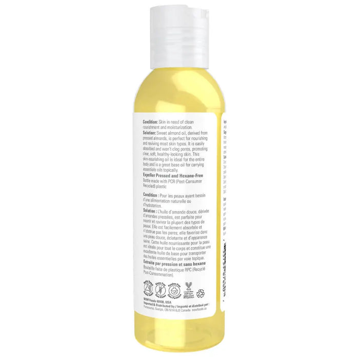 NOW Sweet Almond Oil 473mL