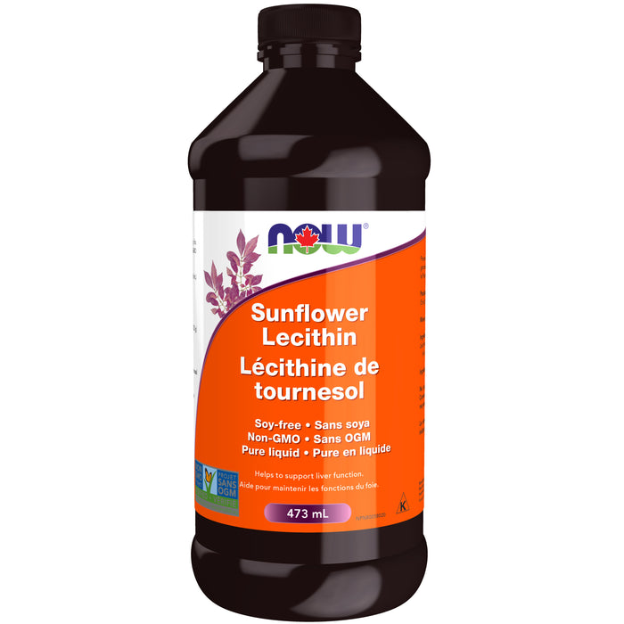 NOW Sunflower Lecithin 473mL