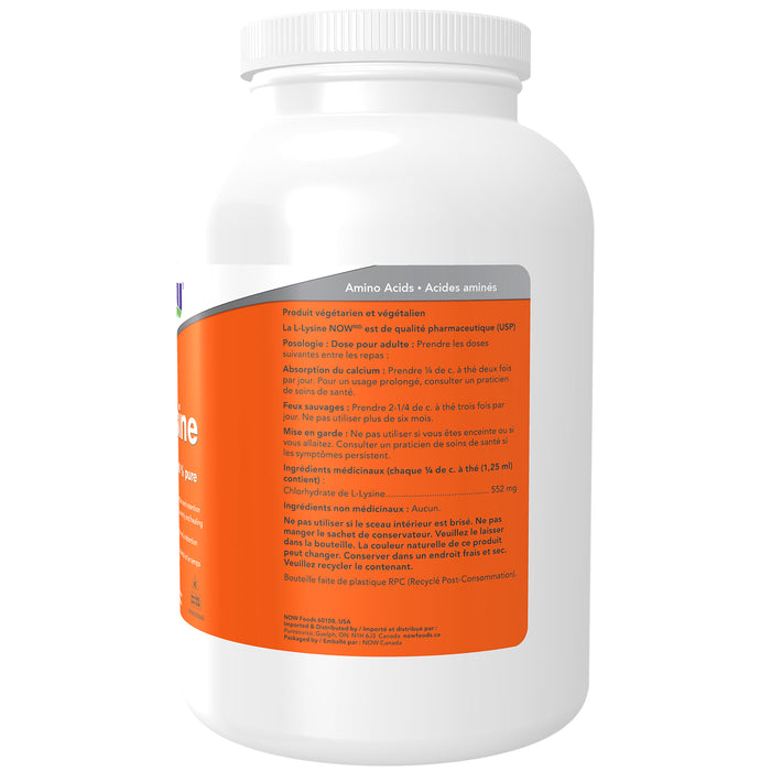 NOW L-Lysine Powder 454g