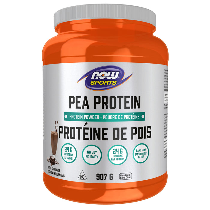 NOW Pea Protein Dutch Chocolate 907g