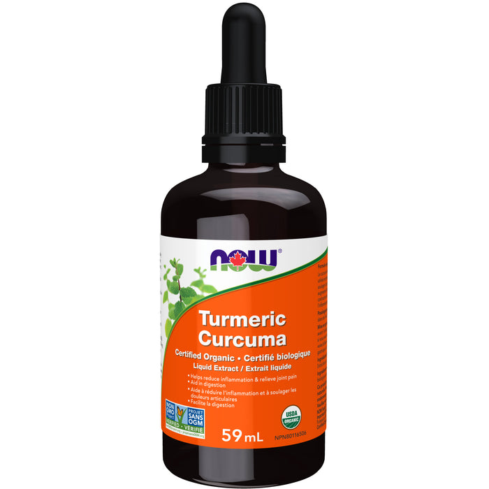 NOW Organic Turmeric Liquid Extract 30mL