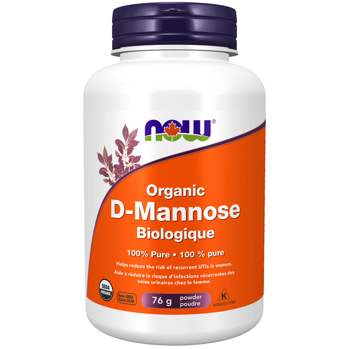 NOW Organic D-Mannose 76g