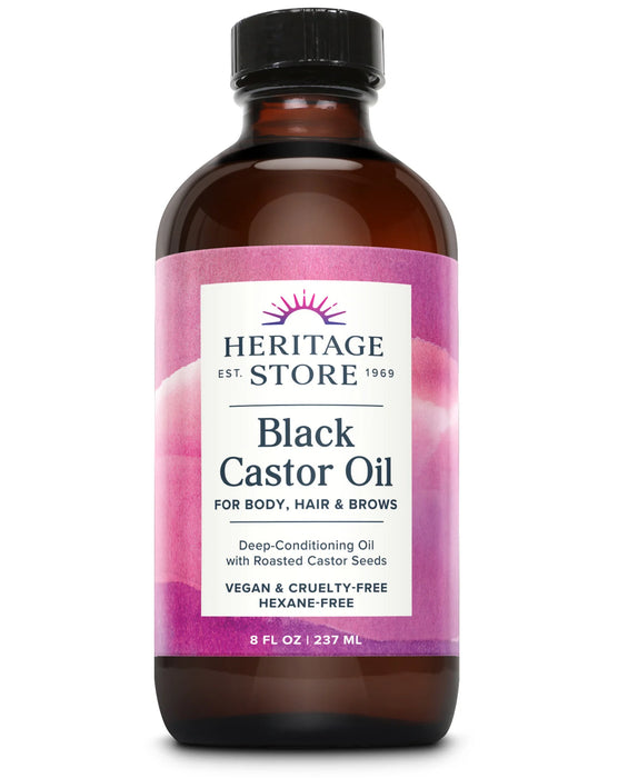 Heritage Products Castor Oil Black 237mL