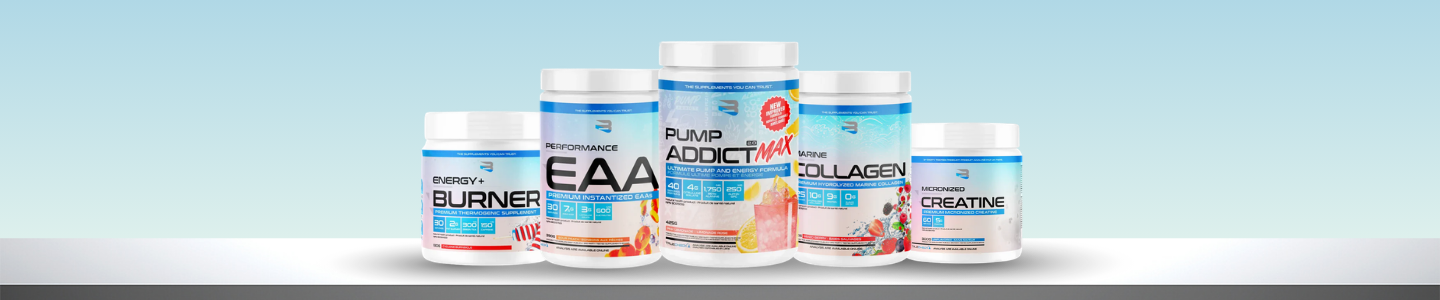 Believe Supplements banner