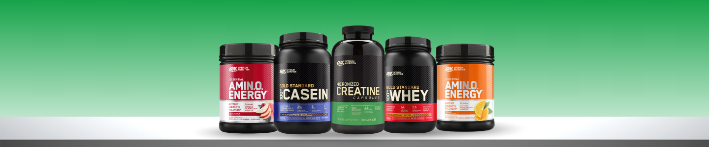 Optimum Nutrition banner