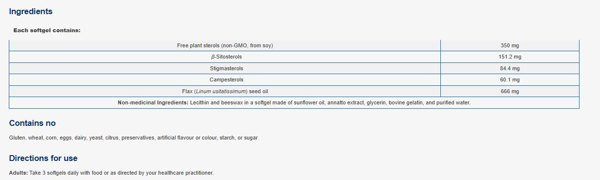 NFH Chol SAP-15 120 Softgels