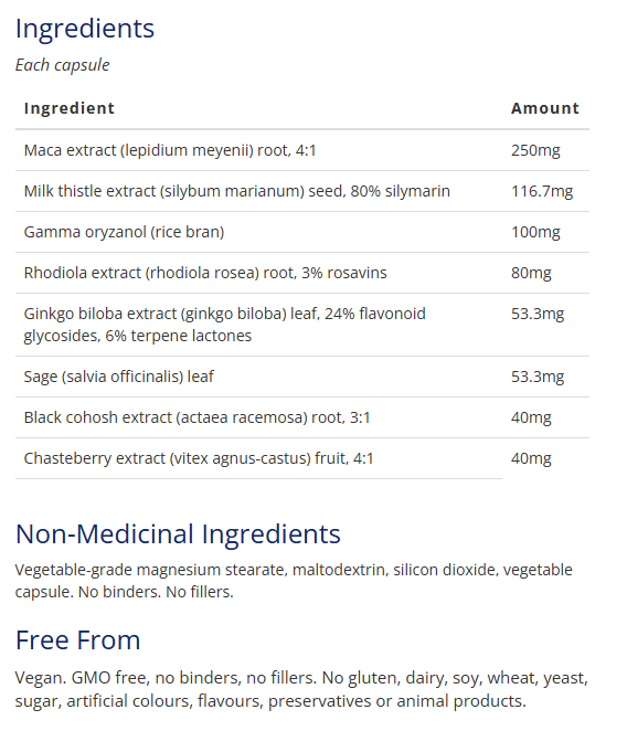 CanPrev Meno-Prev 120 Capsules