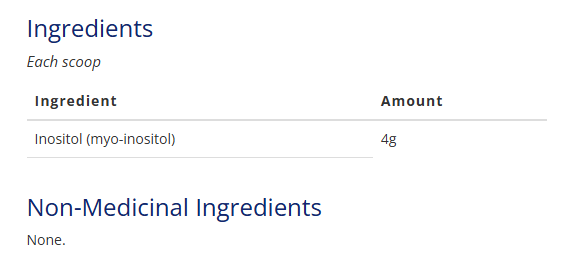 CanPrev Myo-Inositol 500g