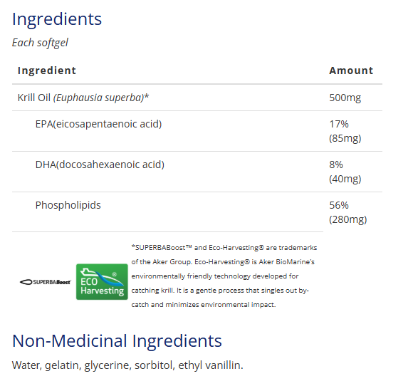CanPrev Krill Oil 60 Softgels