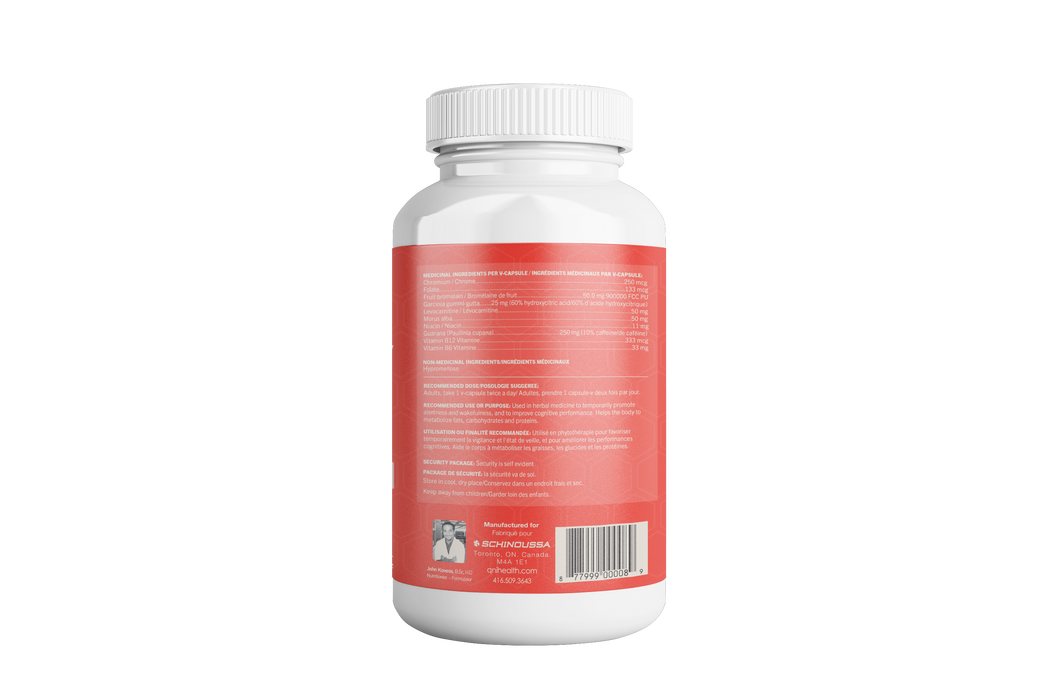 Schinoussa Fatmetab B Complex+ 90 Veggie Caps