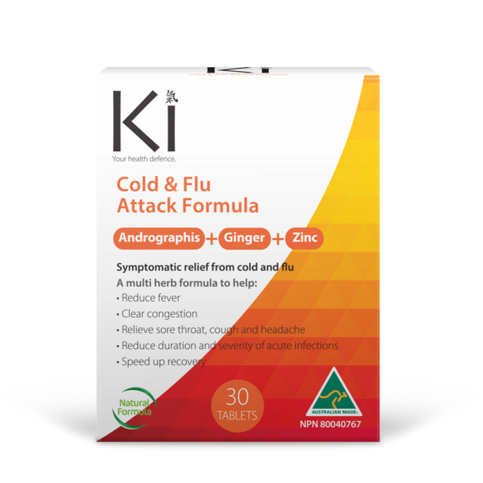 Martin & Pleasance KI Cold & Flu Attack Formula 30 Tablets
