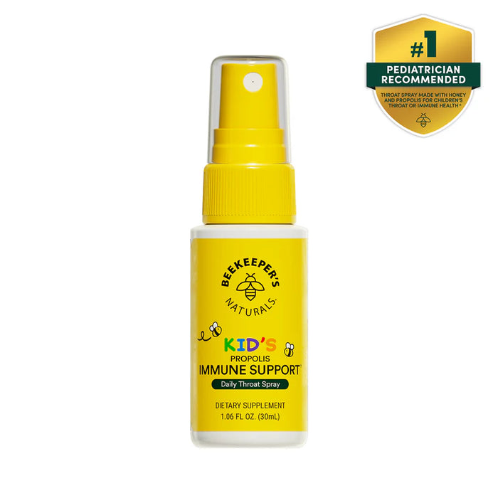 Beekeeper's Naturals Propolis Throat Spray for Kids 30mL