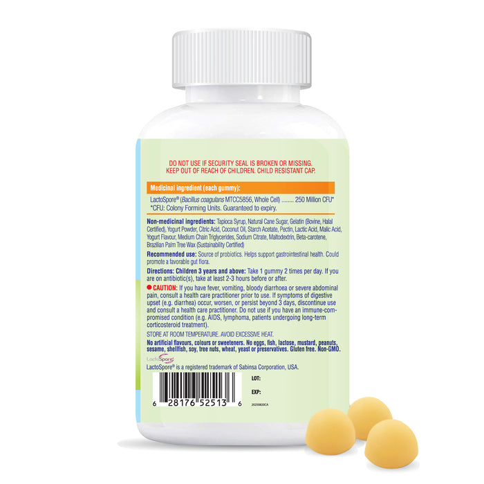 Allkidz Naturals Probiotic Gummies 80 Gummies