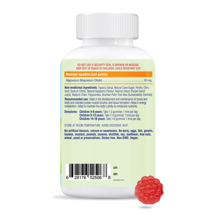 Allkidz Naturals Magnesium 80 Gummies