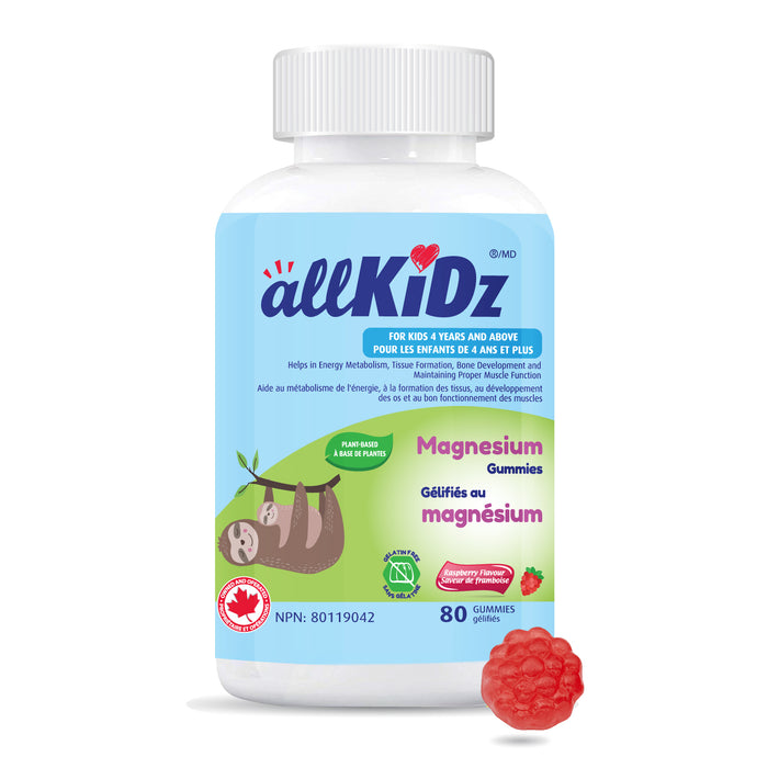 Allkidz Naturals Magnesium 80 Gummies