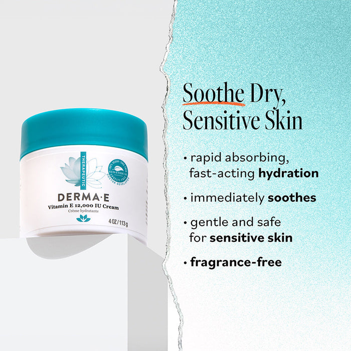 Derma E Therapeutic Vitamin E 12,000 IU Cream 113g