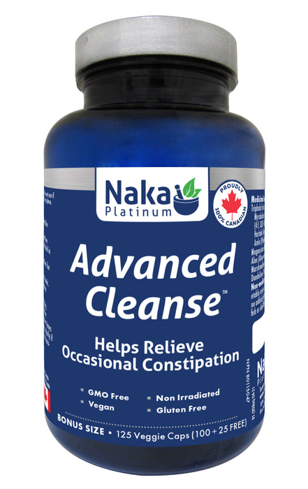 Naka Platinum Advnaced Cleanse 100+25 Veggie Caps