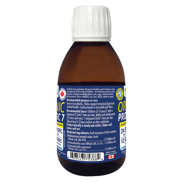 Naka Platinum Organic Probiotic 7 12 Billion 125mL