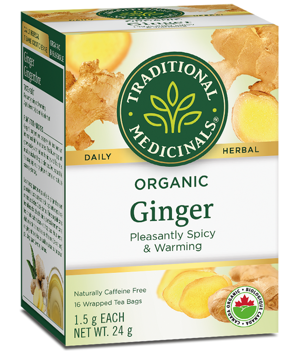 Traditional Medicinals Organic Ginger 16 Tea Bags
