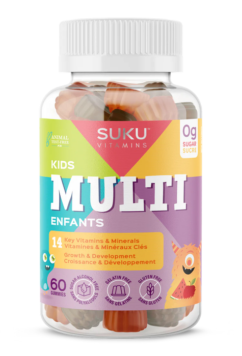Suku Vitamins The Complete Kids Multi 60 Gummies