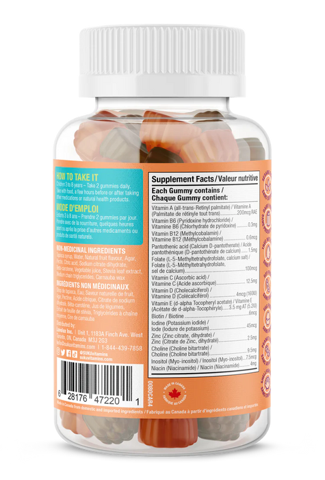 Suku Vitamins The Complete Kids Multi 60 Gummies