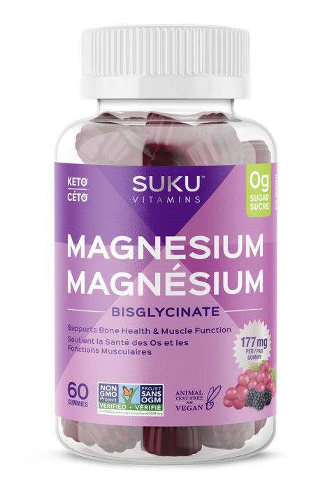 Suku Vitamins Mega Magnesium 60 Gummies