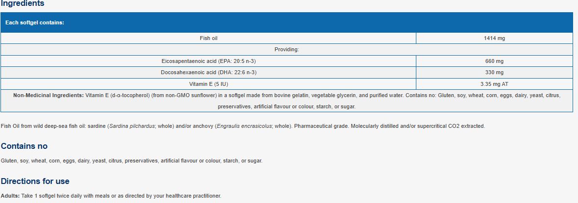NFH Trident 66:33 60 Softgels