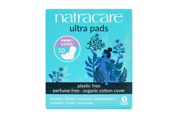 Natracare Organic Ultra Pads Long 10 Pads