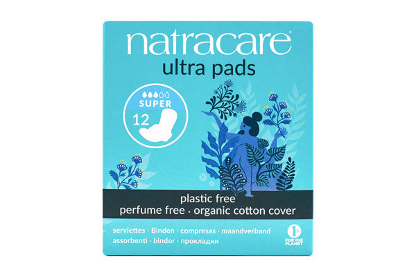 NatraCare Organic & Natural Ultra Pads Super 12 Pads