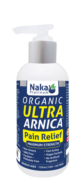 Naka Platinum Organic Ultra Arnica 100+20mL