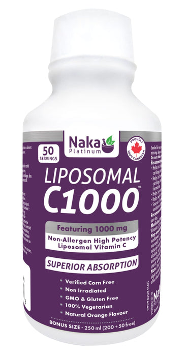 Naka Platinum Liposomal C1000 250mL