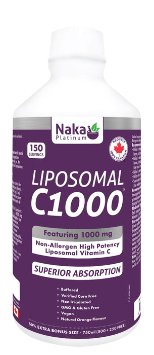 Naka Platinum Liposomal C1000 750mL