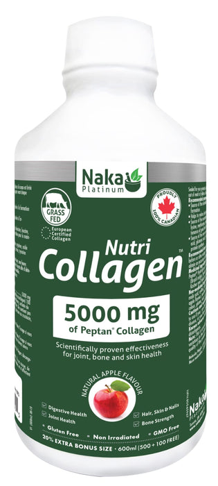 Naka Platinum Nutri Collagen 5000mg Apple 600mL