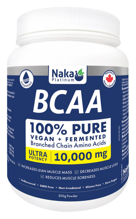 Naka Platinum Ultra BCAA 10000mg Unflavoured 500g