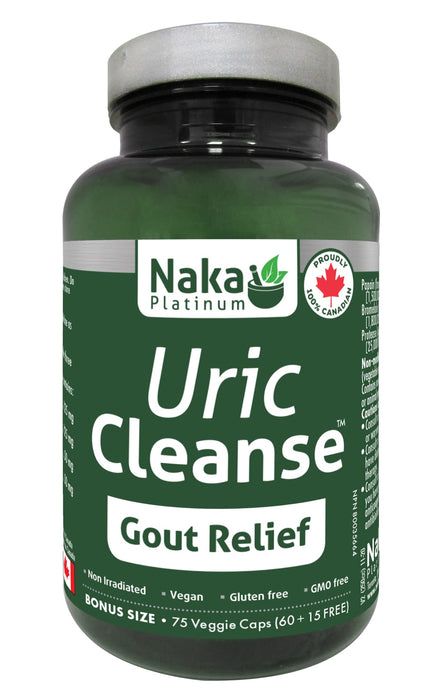 Naka Platinum Uric Cleanse 75 Veggie Caps