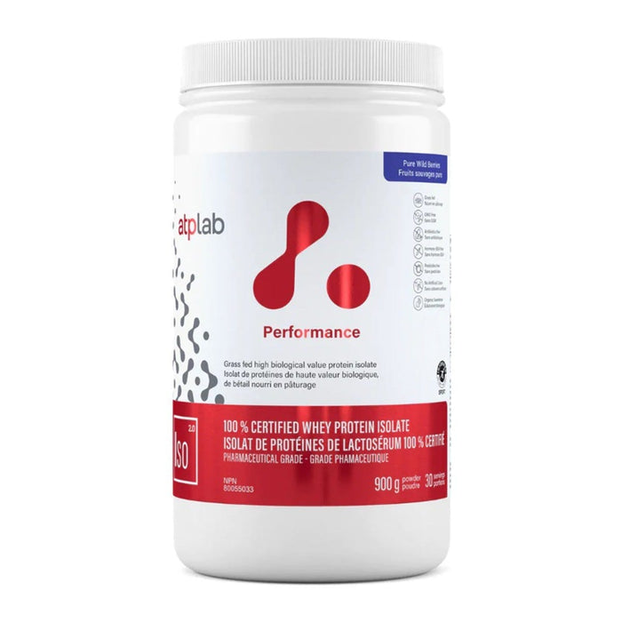 ATP LAB 100% Whey Protein Isolate Pure Wild Berries 900g