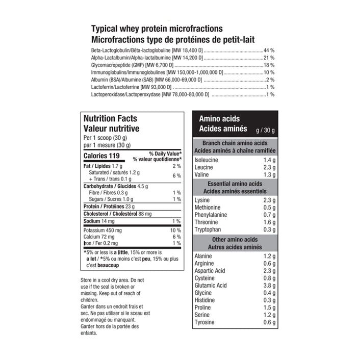 ATP LAB Grass Fed Whey Protein Pure Organic Vanilla 900g